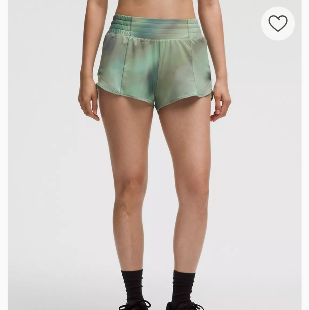 Lululemon Athletica- Hotty Hot HR short SZ 12  2.5 " Lined